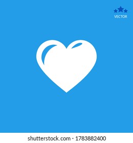 heart icon. Vector illustration EPS 10.