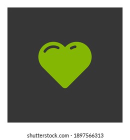 heart icon. Vector illustration EPS 10.