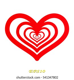heart, icon, vector illustration EPS 10