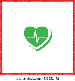 heart icon vector illustration eps10.