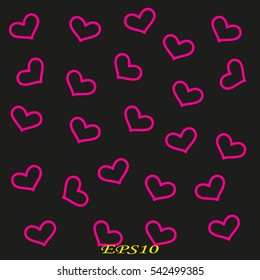 heart, icon, vector illustration eps10