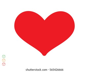heart, icon, vector illustration eps10
