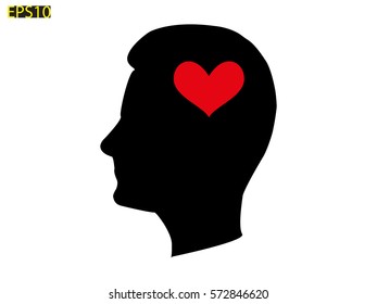 heart, icon, vector illustration eps10