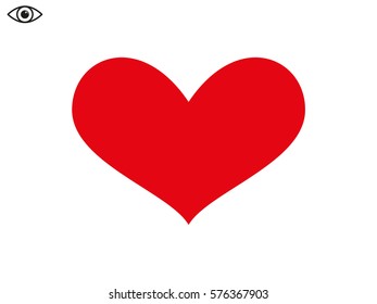 heart, icon, vector illustration eps10