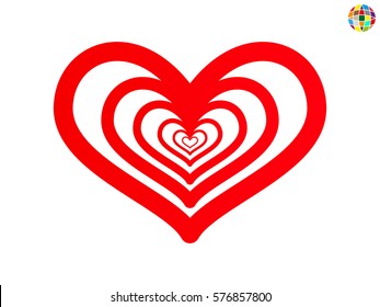 heart, icon, vector illustration eps10
