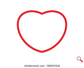 heart, icon, vector illustration eps10