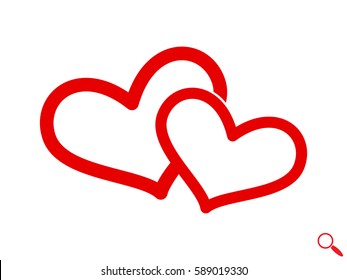heart, icon, vector illustration eps10