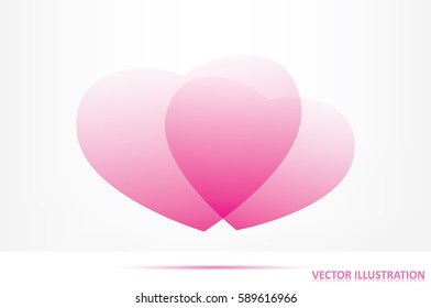heart icon vector illustration eps10.