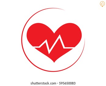 heart, icon, vector illustration eps10