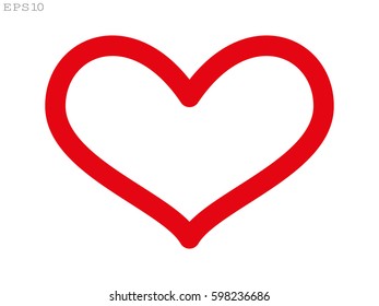 heart, icon, vector illustration eps10
