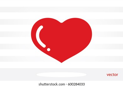 heart icon vector illustration eps10.