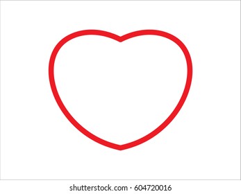 heart, icon, vector illustration eps10