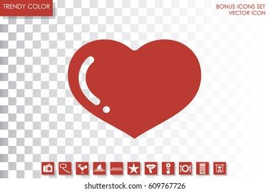 heart icon vector illustration eps10.