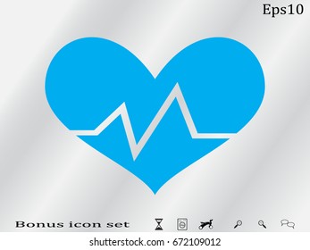 heart, icon, vector illustration eps10
