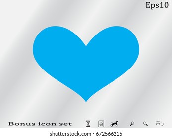 heart, icon, vector illustration eps10