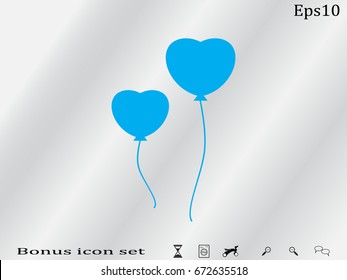 heart, icon, vector illustration eps10