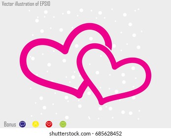 heart, icon, vector illustration eps10