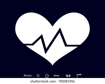 heart, icon, vector illustration eps10