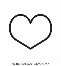 heart icon vector illustration symbol