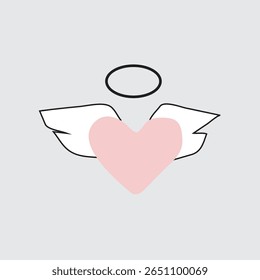 Ícone cardíaco ilustração vetorial de um símbolo universal representando o amor, afeto e outras emoções positivas.
