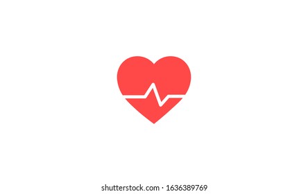 Heart Icon, vector illustration. vector illustration. Web design icon