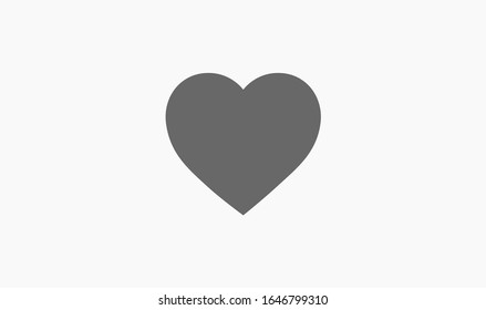 Heart Icon, vector illustration. vector illustration. Web design icon
