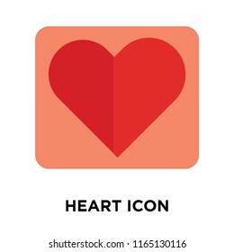 Heart icon vector isolated on white background, Heart transparent sign , insurance symbols