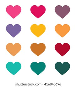 Heart Icon Vector JPEG Object Picture Image Graphic Art JPG EPS AI Drawing