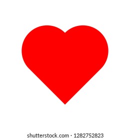 Heart icon vector. Heart vector icon. Like icon vector