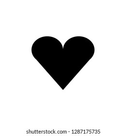 Heart icon vector. Heart vector icon. Like icon vector