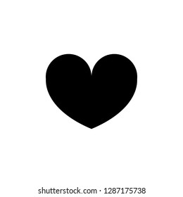 Heart icon vector. Heart vector icon. Like icon vector