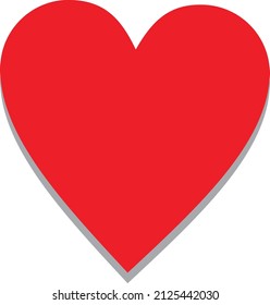 Vector de icono del corazón. Como un vector de icono.