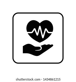 Heart Icon Vector Logo Template