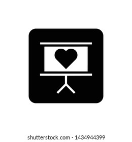 Heart Icon Vector Logo Template