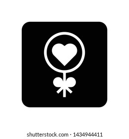 Heart Icon Vector Logo Template