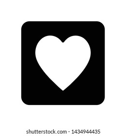 Heart Icon Vector Logo Template