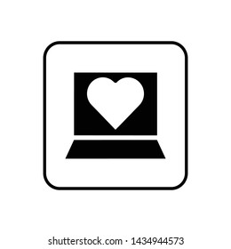 Heart Icon Vector Logo Template