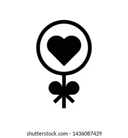 Heart Icon Vector Logo Template