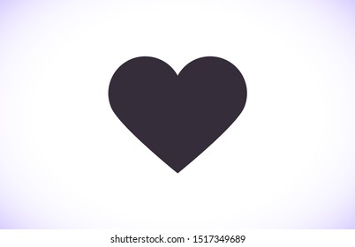 Heart Icon Vector . Lorem Ipsum Illustration design