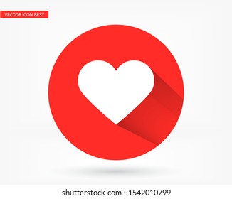 Heart Icon Vector . Lorem Ipsum Illustration design