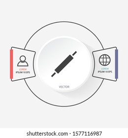 Heart Icon Vector . Lorem Ipsum Illustration design