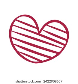 Heart icon vector. love illustration sign. romance symbol.