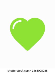 Heart icon vector. Love symbol. Valentine's Day sign.