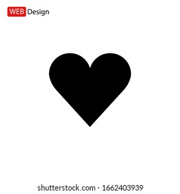 Heart Icon Vector. Love symbol.