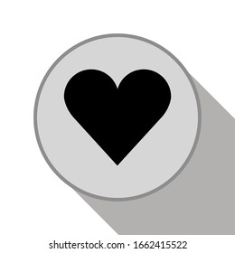 Heart Icon Vector. Love symbol.