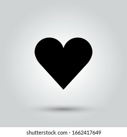 Heart Icon Vector. Love symbol.