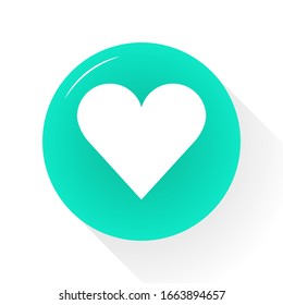 Heart Icon Vector. Love symbol.