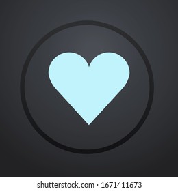 Heart Icon Vector. Love symbol.