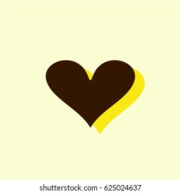 Heart Icon Vector, love symbol.