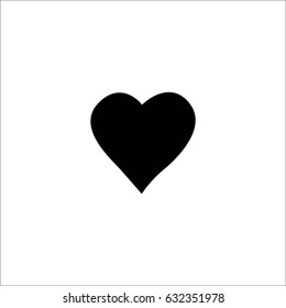 Heart Icon Vector. Love symbol.